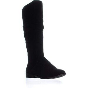 Kelimae Womens Wide Calf Tall Riding Boots